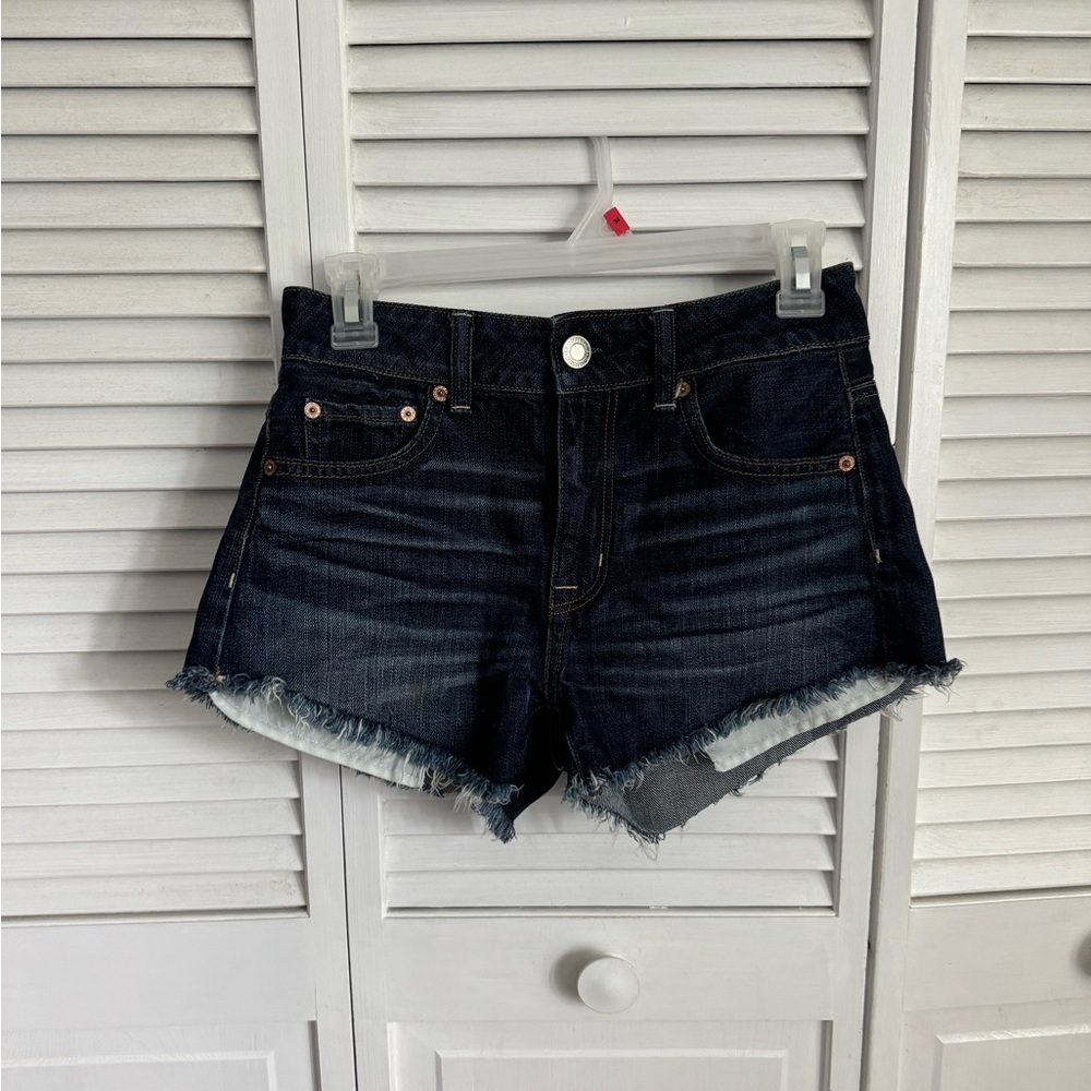American Eagle Hi-Rise Festival Denim Shorts